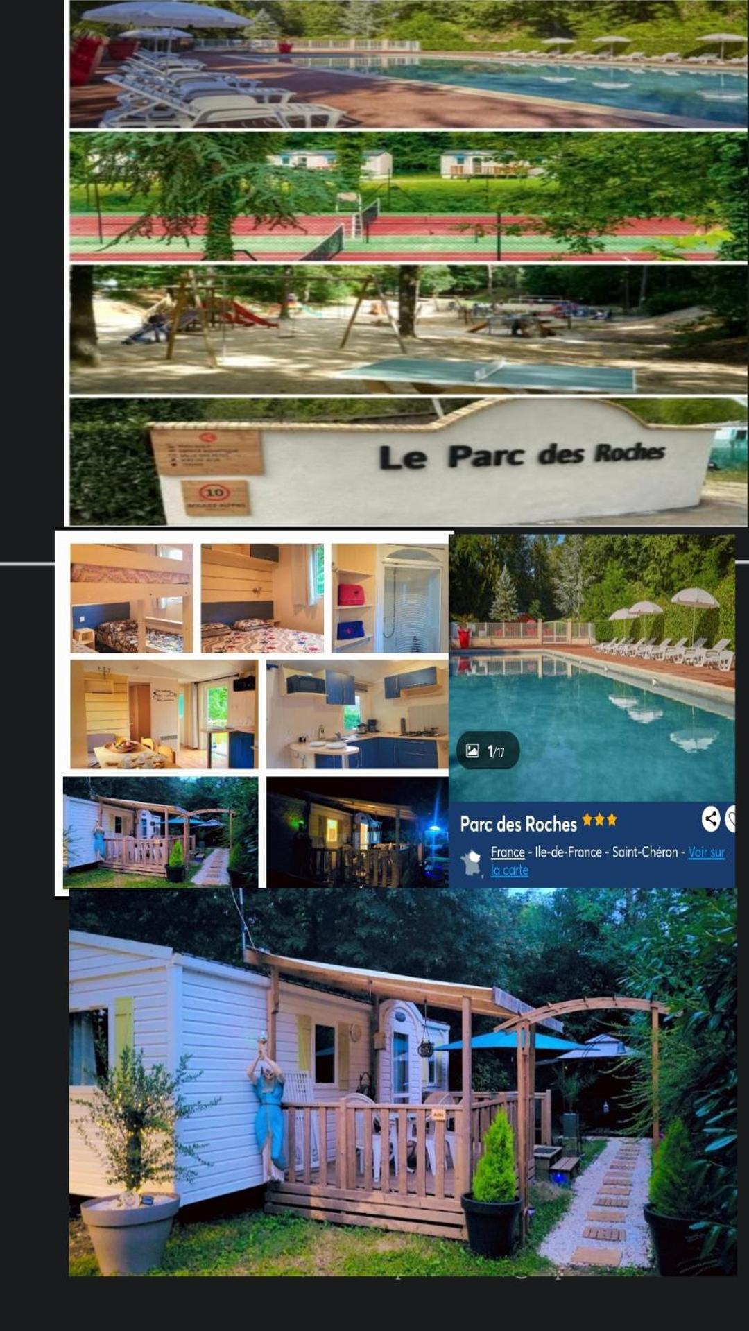 Camping Marvilla Parks -Parc Des Roches 91530 Saint-Cheron Ngoại thất bức ảnh